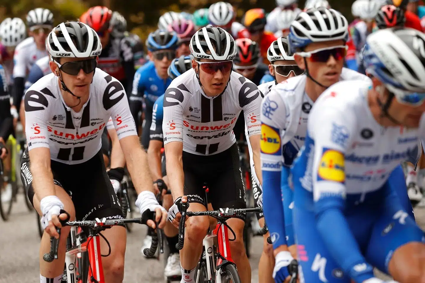 Team Sunweb lignede et vaskeægte mastodonthold søndag.