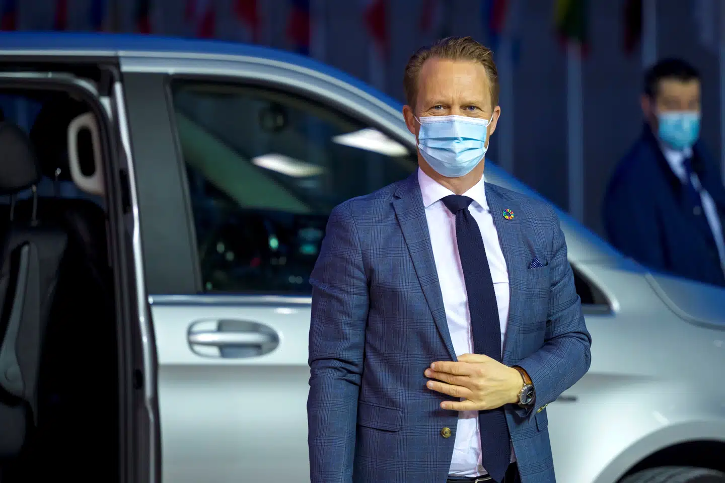Jeppe Kofod (S) deltog mandag ved et møde i EU. (Arkivfoto) Pool/Reuters