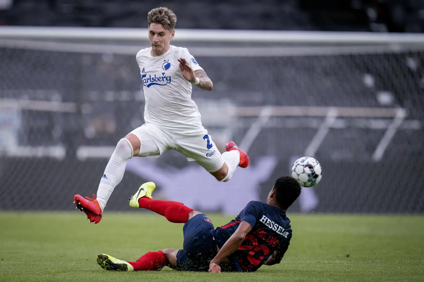 Guillermo Varela tørner i resten af sæsonen ud for Dynamo Moskva, som har indgået en lejeaftale med FCK. Liselotte Sabroe/Ritzau Scanpix