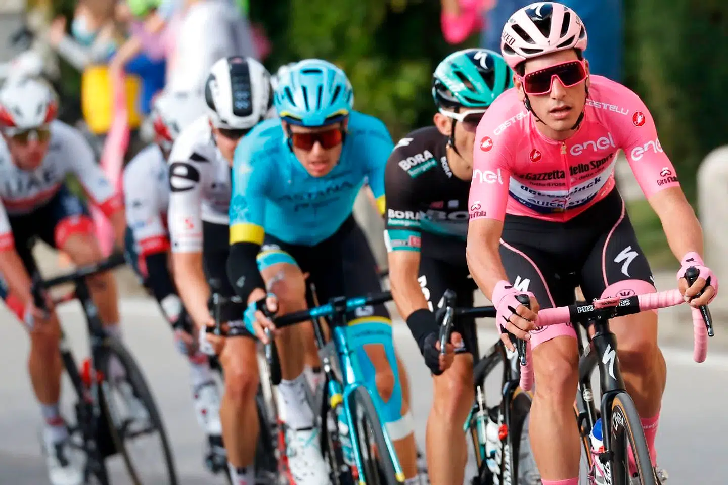 »Vi blev vist allesammen overrasket over, hvor hårde stigningerne sidst på etapen var.«