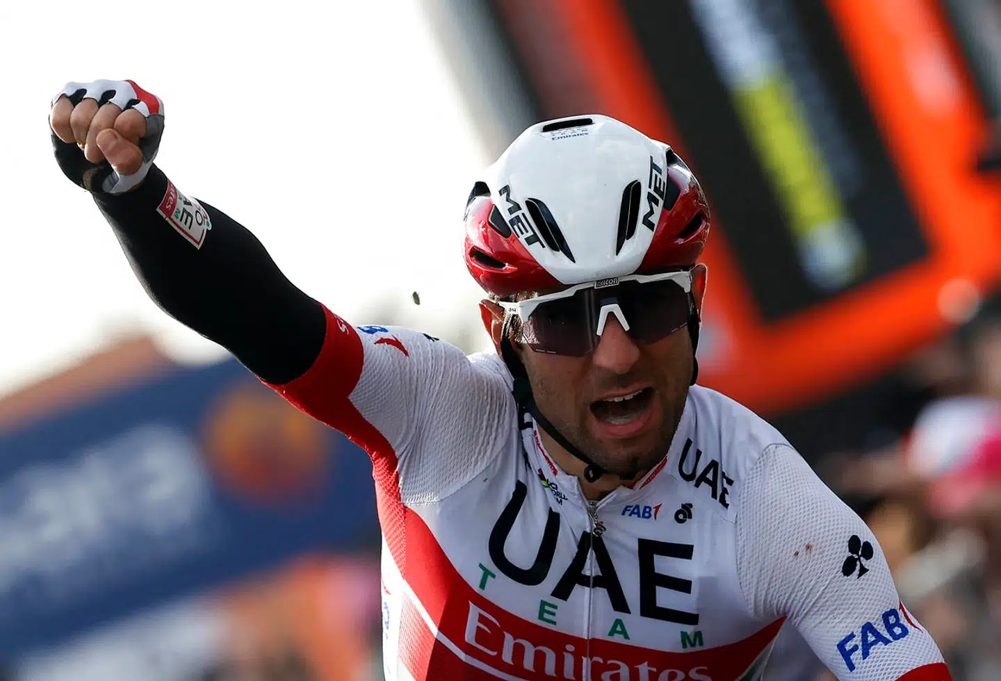 Diego Ulissi fejrede karrierens ottende triumf i Giro d'Italia.