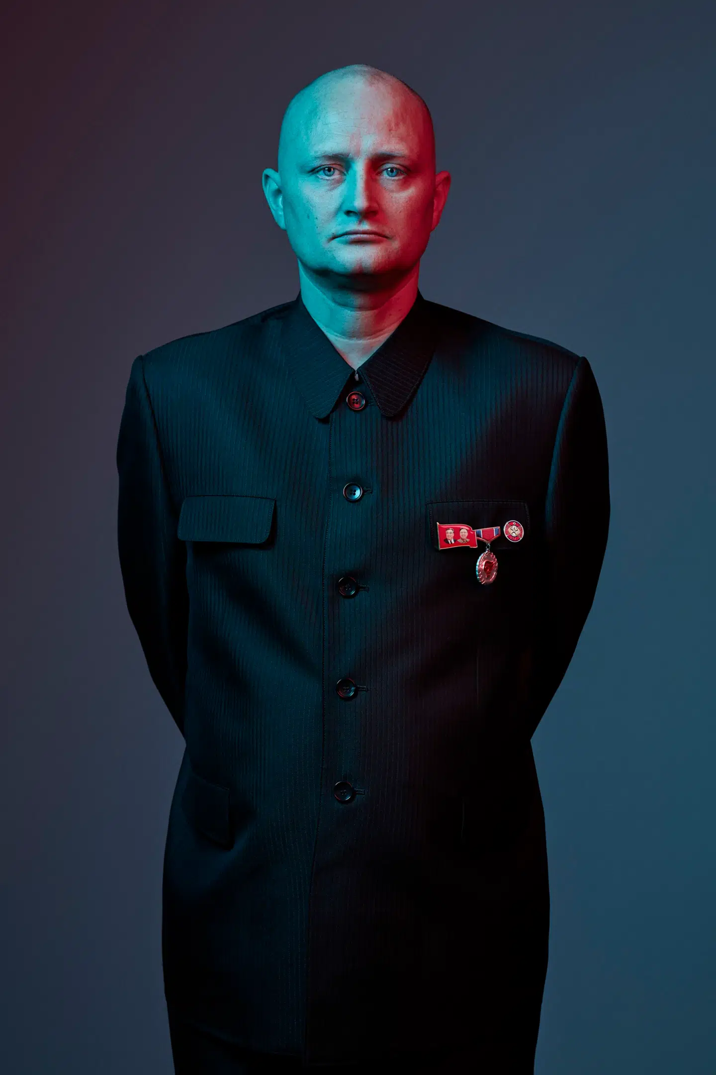 Ulrich Larsen med uniformen på.