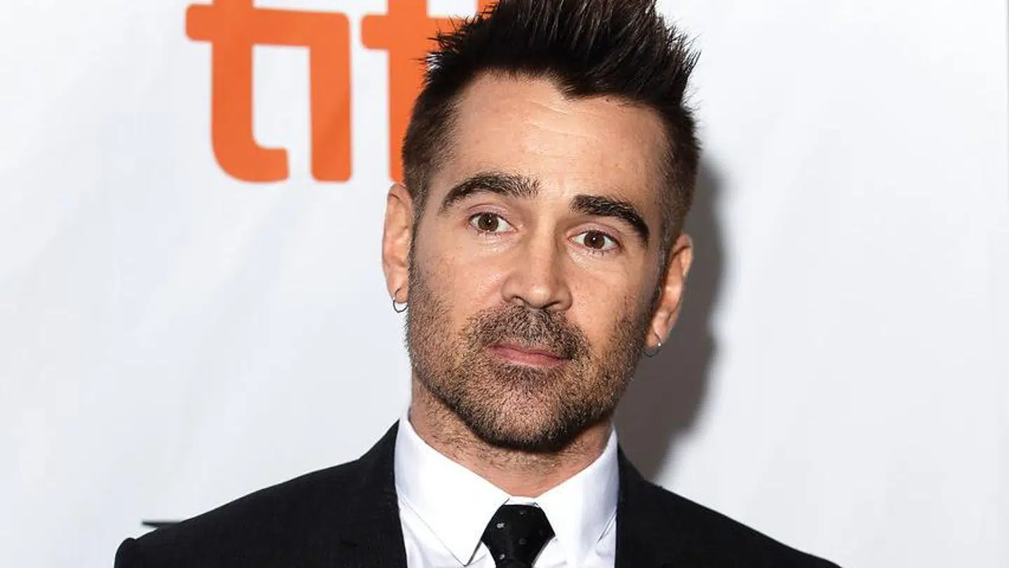 Den irske skuespiller Colin Farrell, som man normalt kender ham.