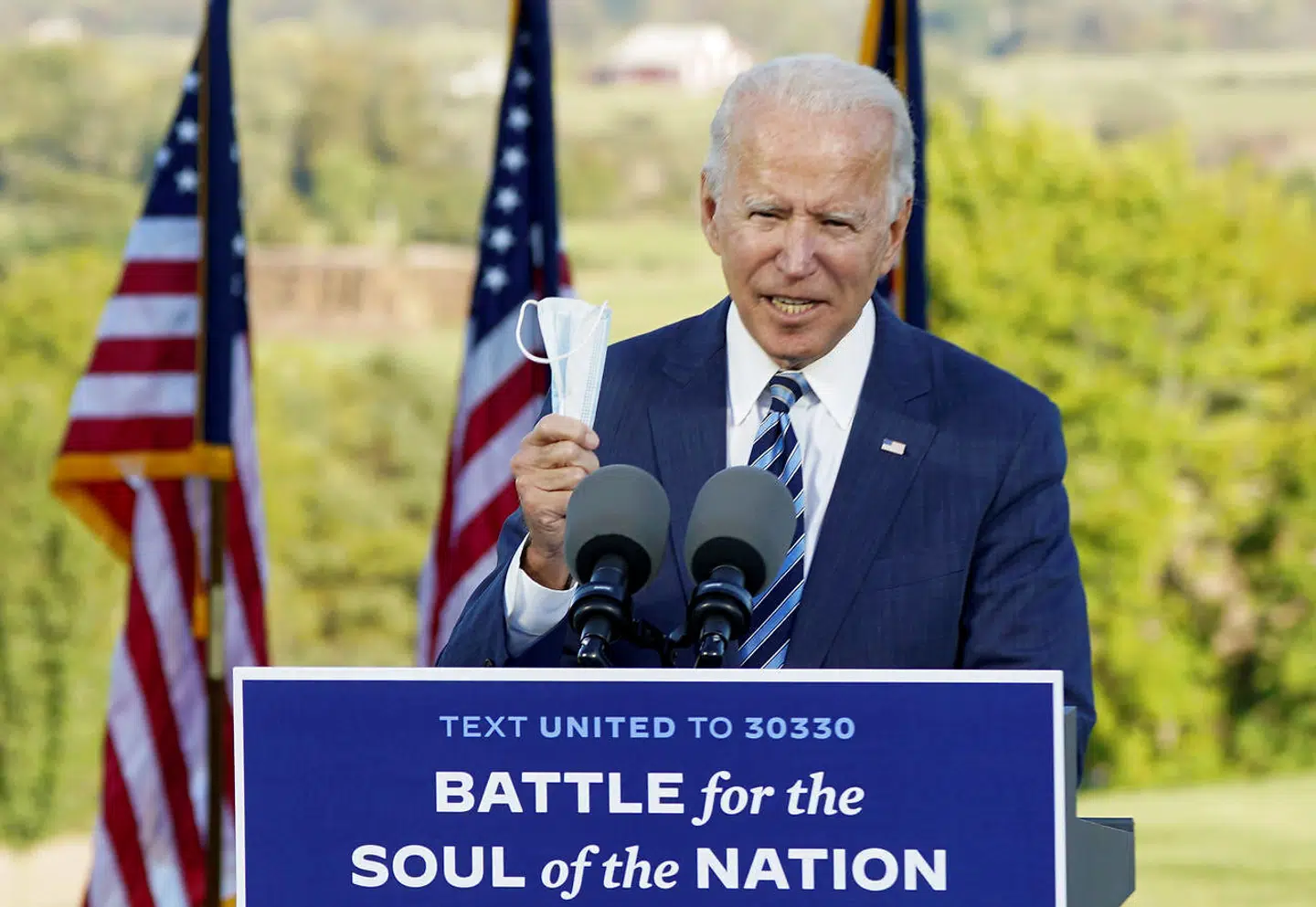 Demokraternes præsidentkandidat, Joe Biden.