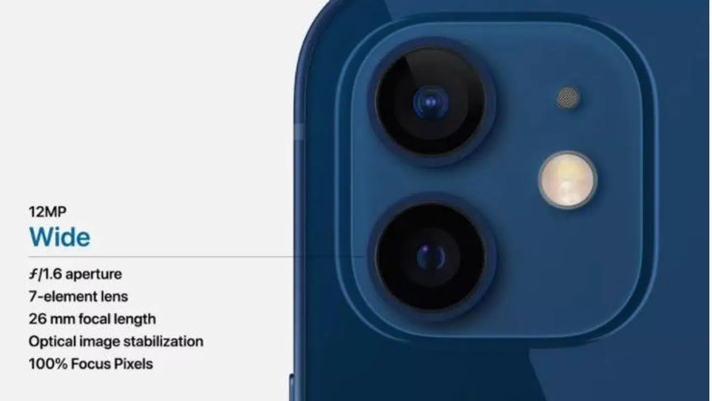 Den nye IPhone har også fået en nyt kamera. Foto: Apple