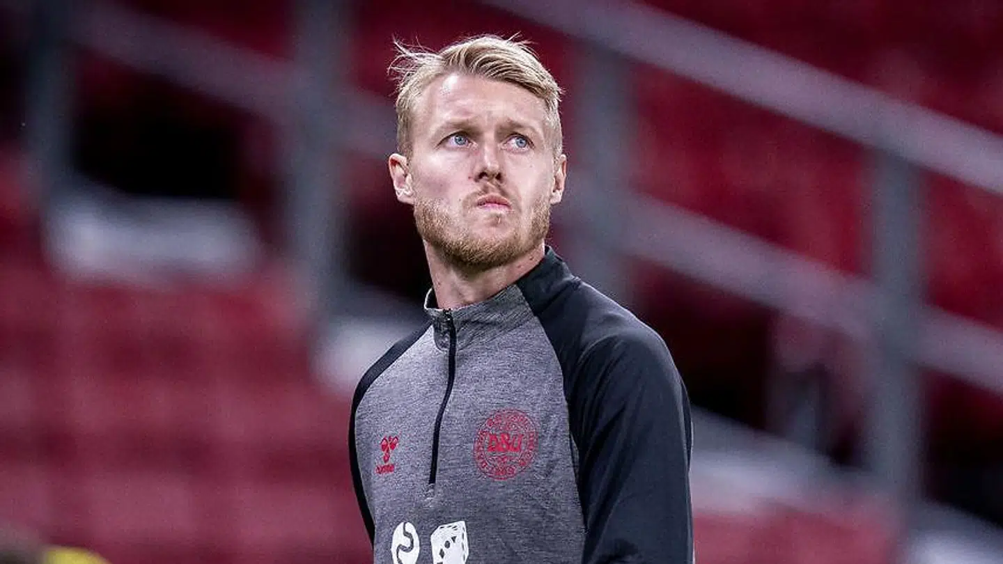 Kjær kommer i Klub 100, hvis han får spilletid mod England.