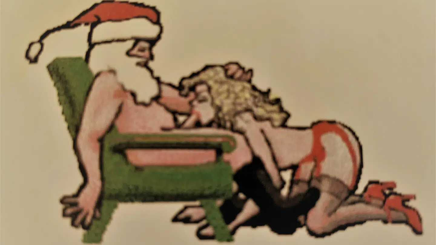 Julehilsenen fra chefen. Foto: privat