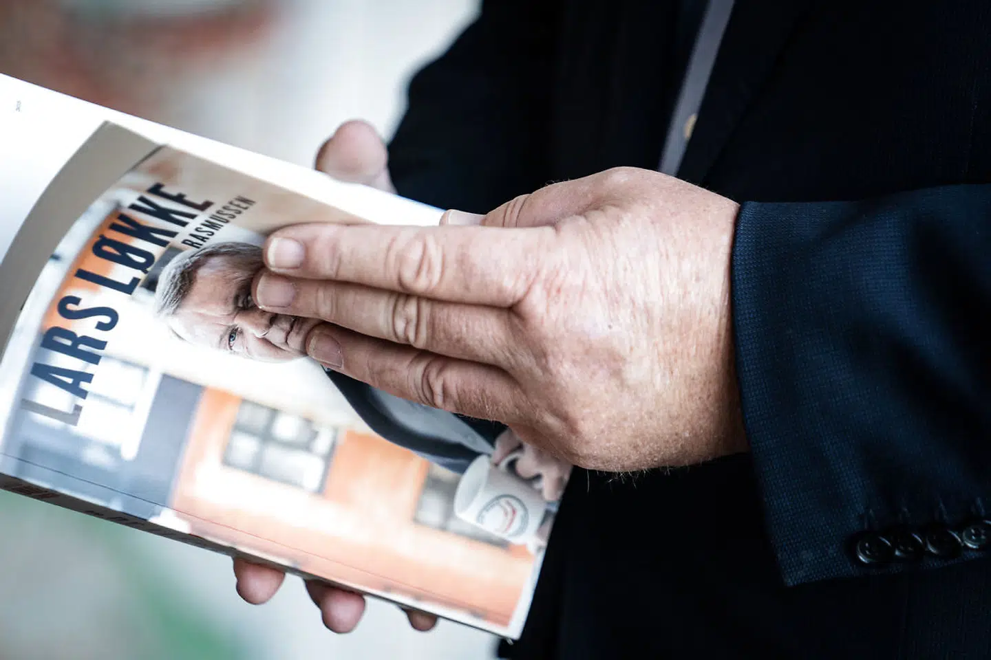 Tidligere statsminister og formand for Venstre, Lars Løkke Rasmussen, præsenterer sin nye erindringsbog "Om De Fleste - Og Det Meste" på restaurant Toldboden på Langelinie i København mandag den 31. august 2020.. (Foto: Emil Helms/Ritzau Scanpix)