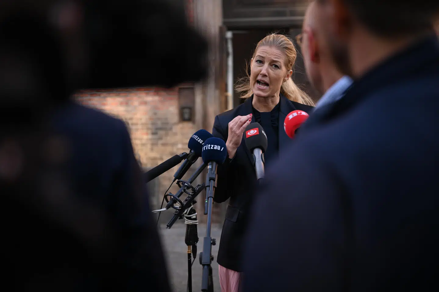 Sofie Carsten Nielsen har fået en tung begyndelse på livet som radikal leder. Morten Østergaards krænkelsessager hænger som en tung skygge over partiet lige nu. Philip Davali/Ritzau Scanpix