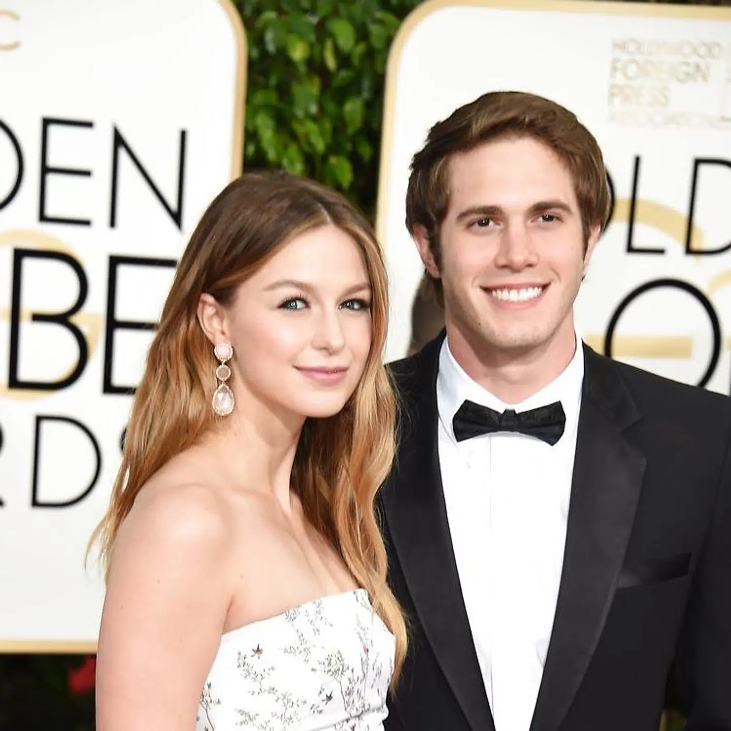 Her ses parret Melissa Benoist og Blake Jenner, da de stadig var sammen i 2016.