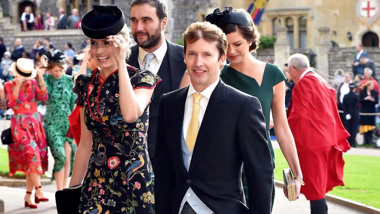 James Blunt her til prinsesse Beatrices søsters bryllup i 2018.
