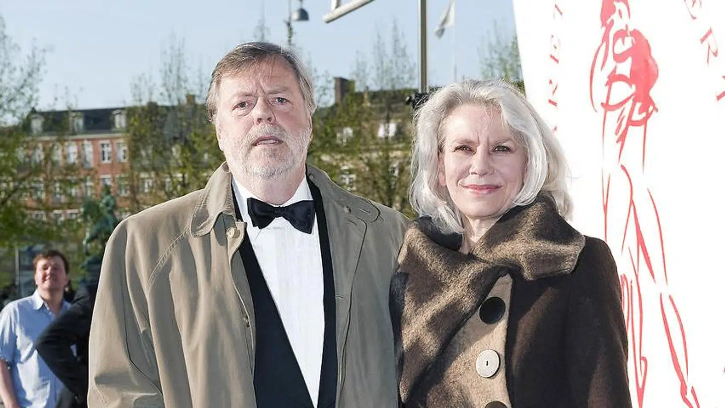 Kirsten Olesen sammen med sin mand, Ole Ousen, 2013.