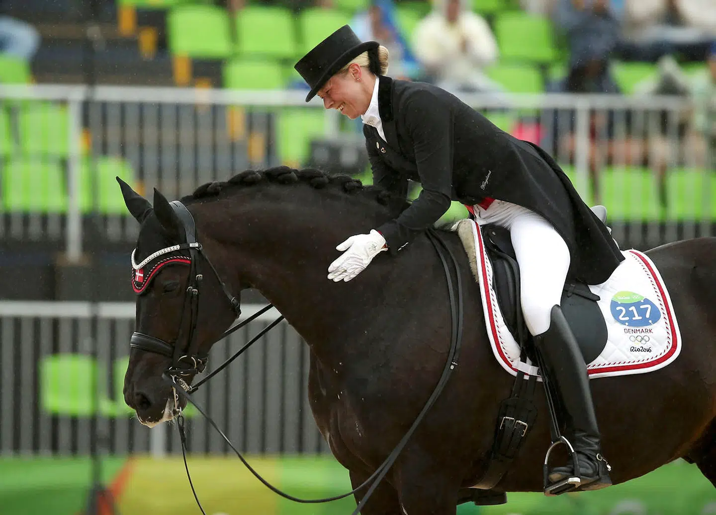 Her ses Agnete Kirk Thinggaard under OL i 2016.