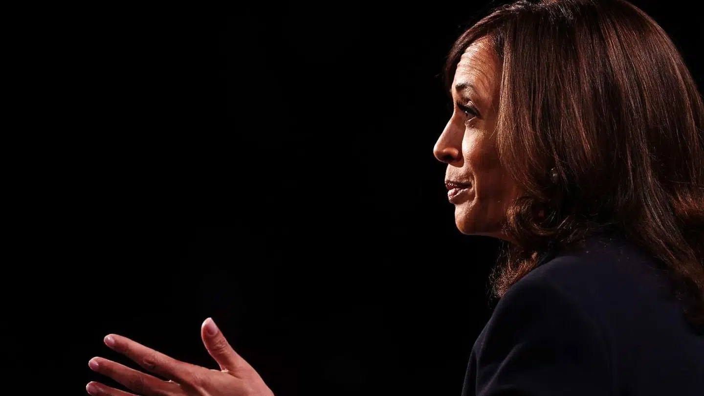 Kamala Harris under nattens debat.
