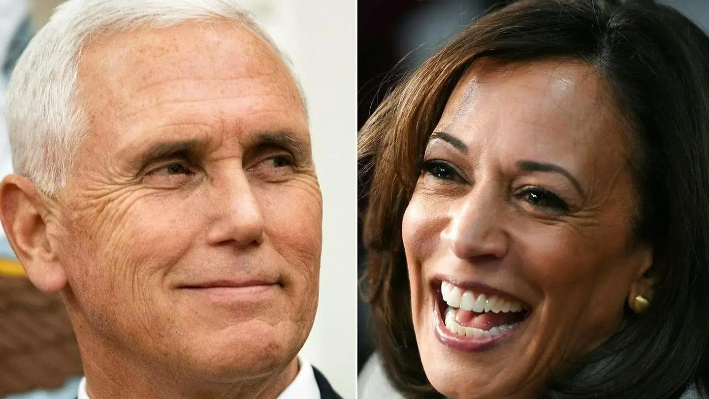 Mike Pence og Kamala Harris skal natten til torsdag debattere.