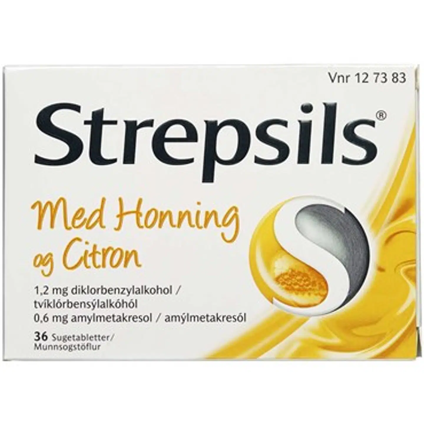 Strepsil med honning og citron