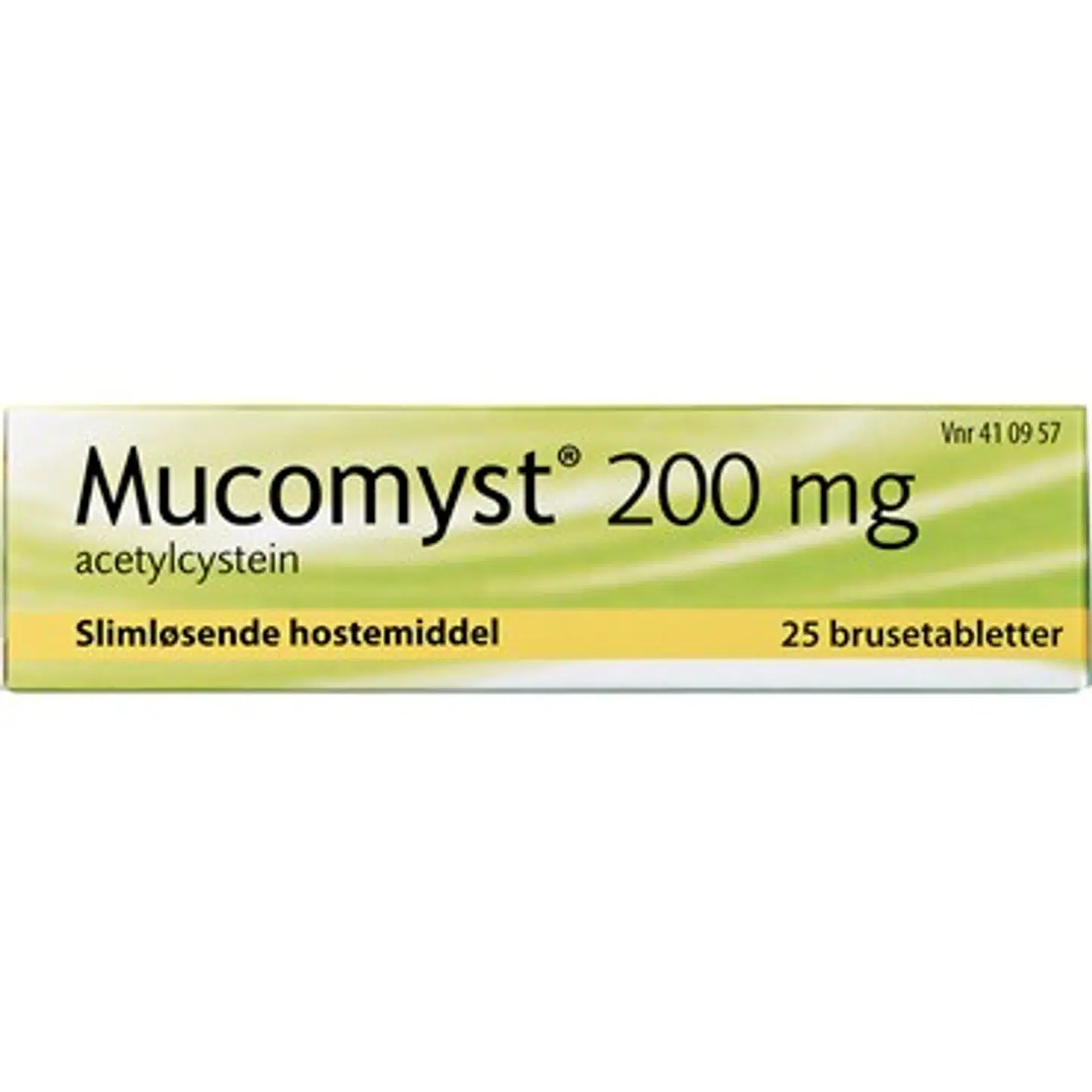 Mucomyst Brusetabletter 200 mg (25 stk)