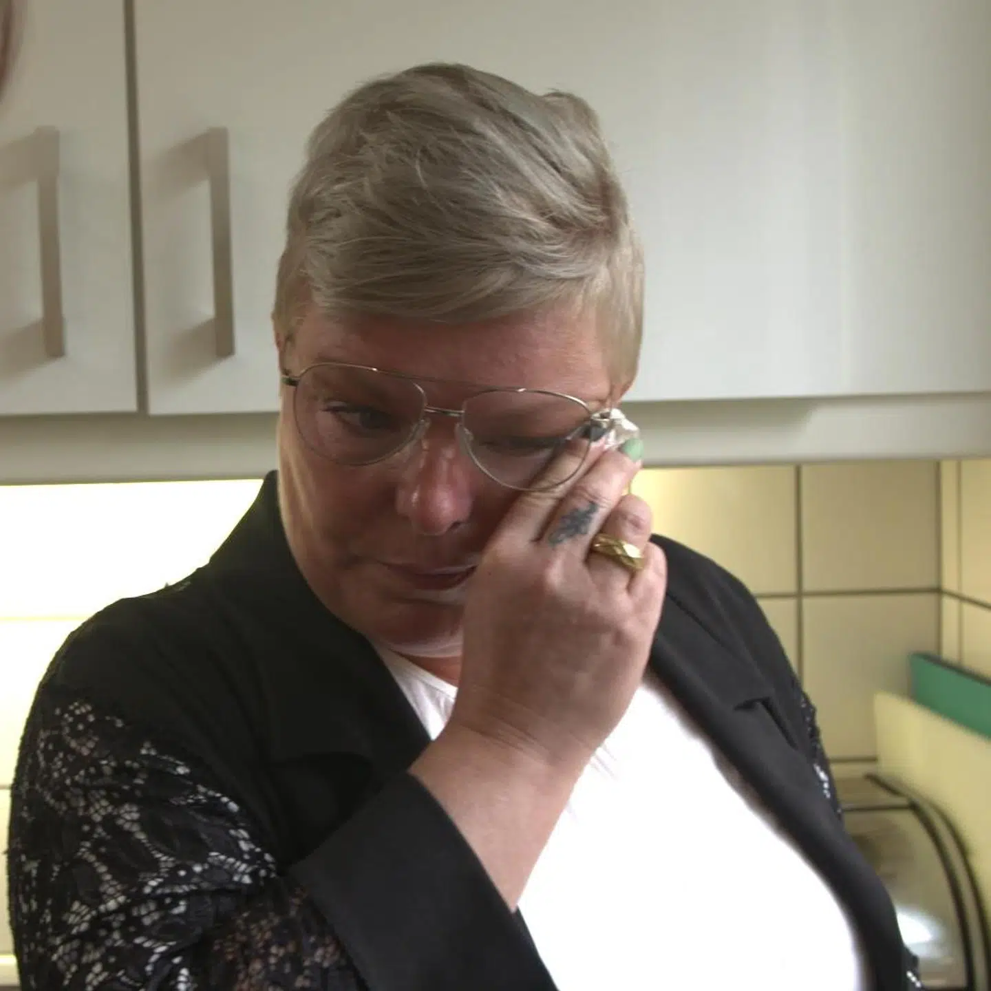 Rikke blev i programmet helt tydeligt berørt, da det gik op for hende, hvor skidt det stod til.