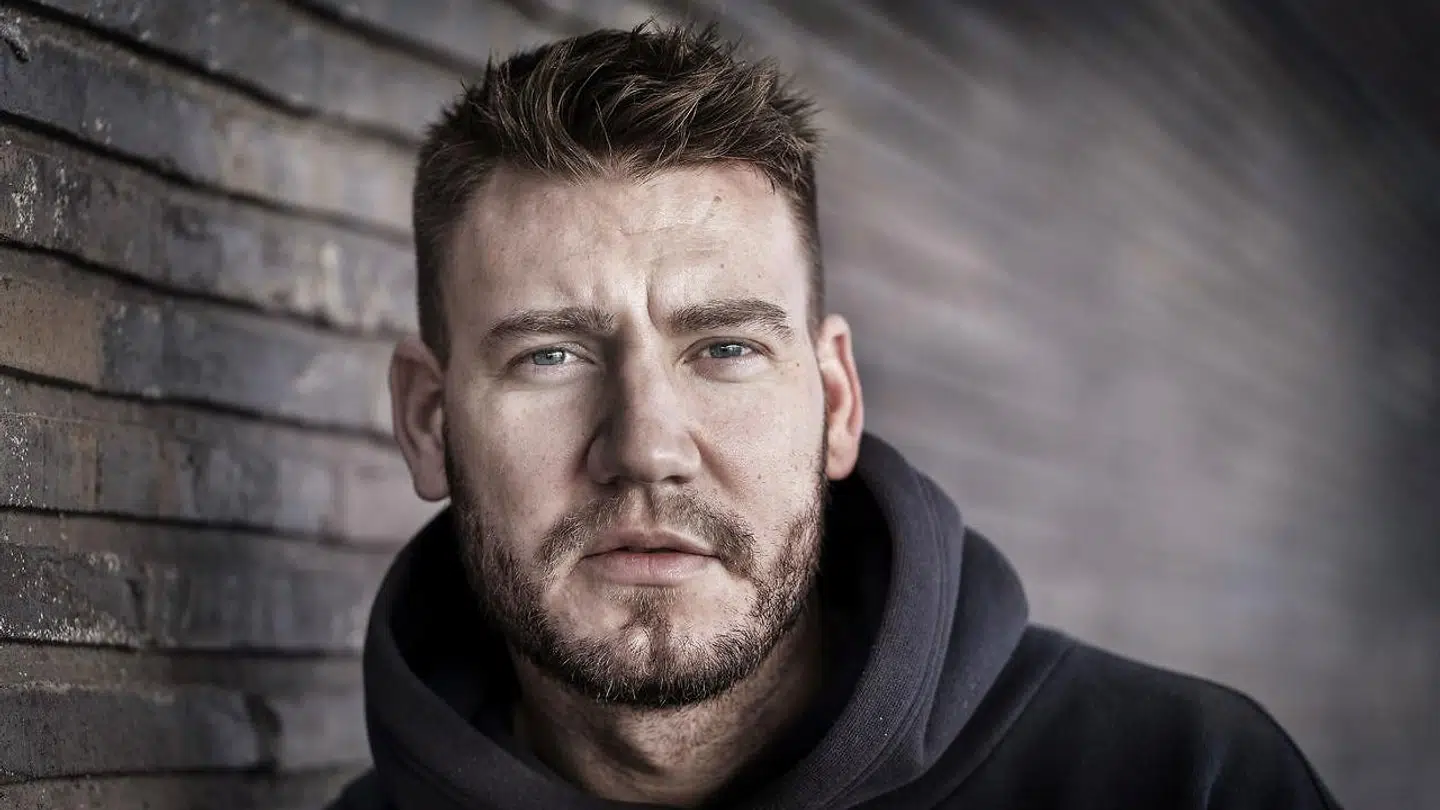 Nicklas Bendtner og Philine Roepstorff om nyt TV program, København onsdag den 11. marts 2020. ** Billederne er klausuleret til torsdag den 12. marts 2020 kl. 8. **. (Foto: Liselotte Sabroe/Ritzau Scanpix)