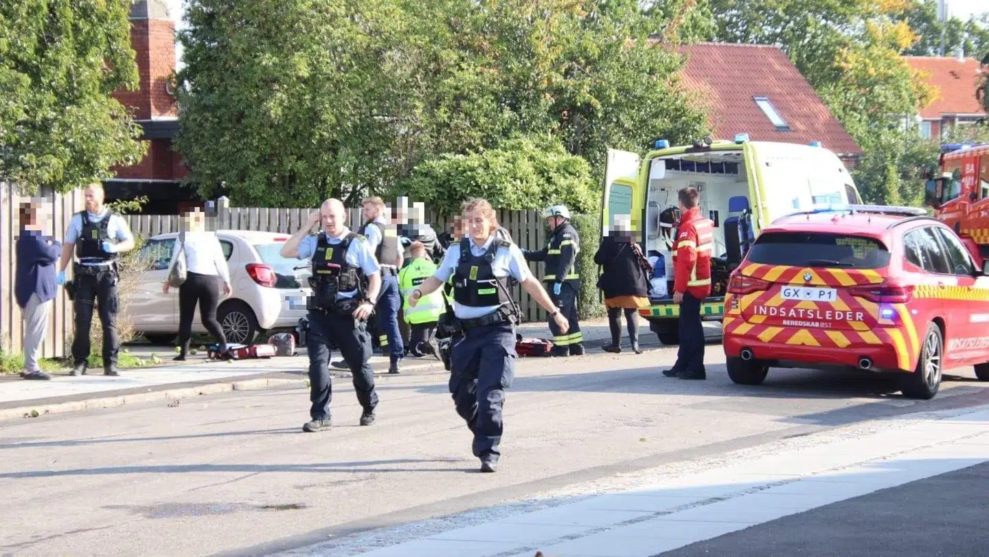 Lørdag formiddag var der et knivstikkeri i Ballerup på den københavnske Vestegn.
