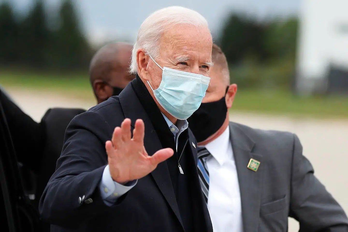 Joe Biden fører stort.