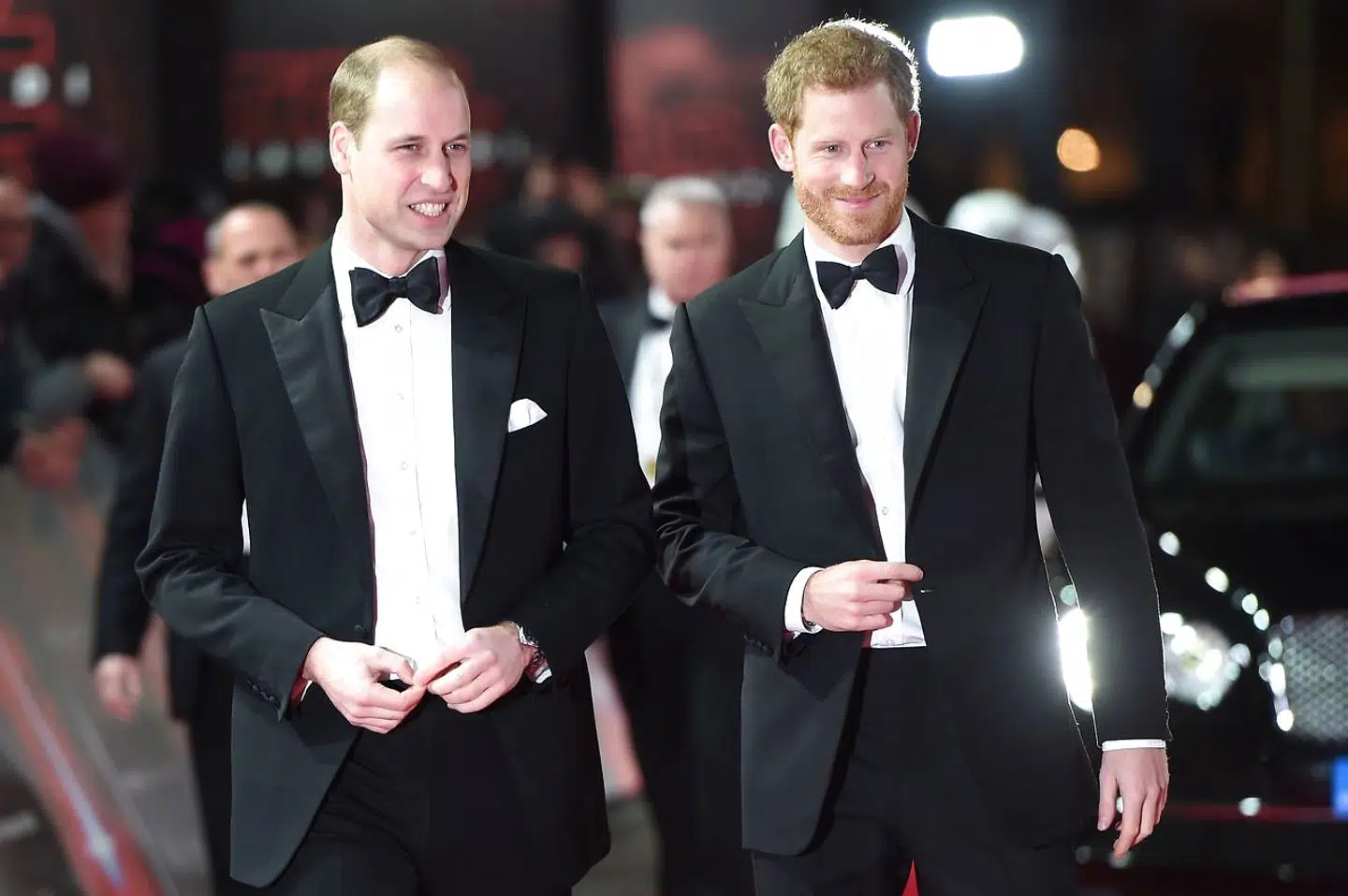 Prins William og prins Harry fotograferet tilbage i 2017. (Arkivfoto)