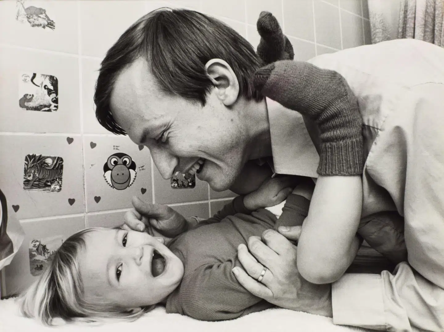 Marie og hendes far.