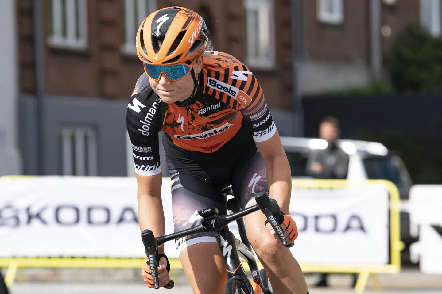 Amalie Dideriksen vandt lørdag DM i enkeltstart for første gang i karrieren. (Arkivfoto) Claus Fisker/Ritzau Scanpix