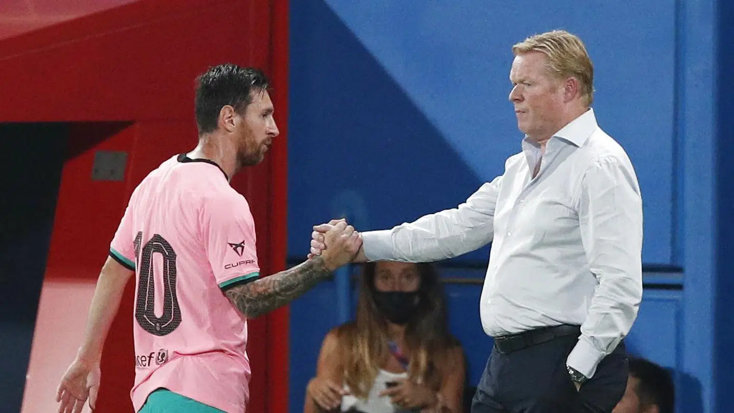 Koeman ser muligheder i at have typer som både Messi og Braithwaite.