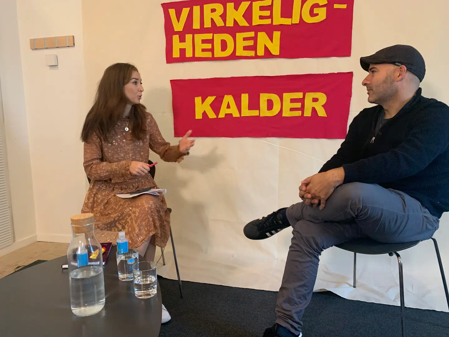 Jeppe Kofod bliver gjort til prygelknabe, siger Lars Aslan Rasmussen i en debat med Samira Nawa fredag morgen. Foto: Jacob Friberg