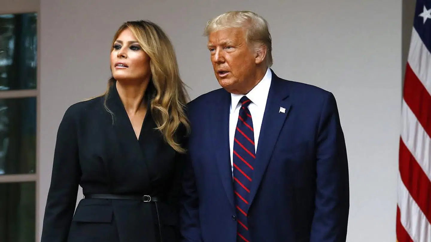 Donald Trump og Melania Trump.