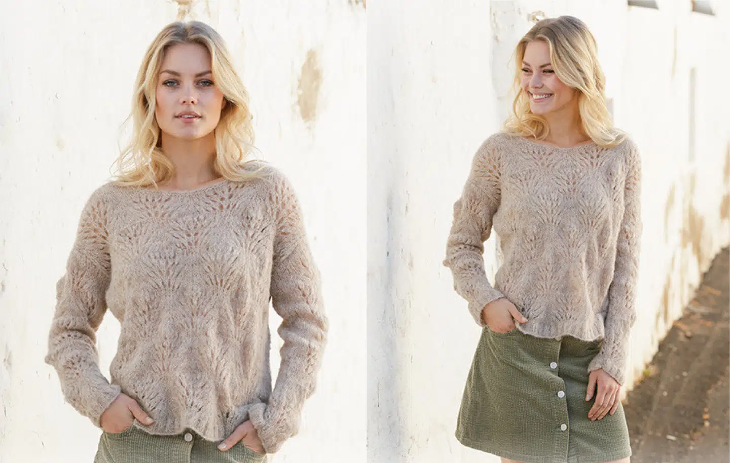 Footprints in the Sand by DROPS Design - Bluse