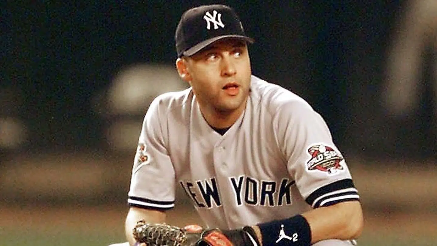 Derek Jeter tilbage i 2001.
