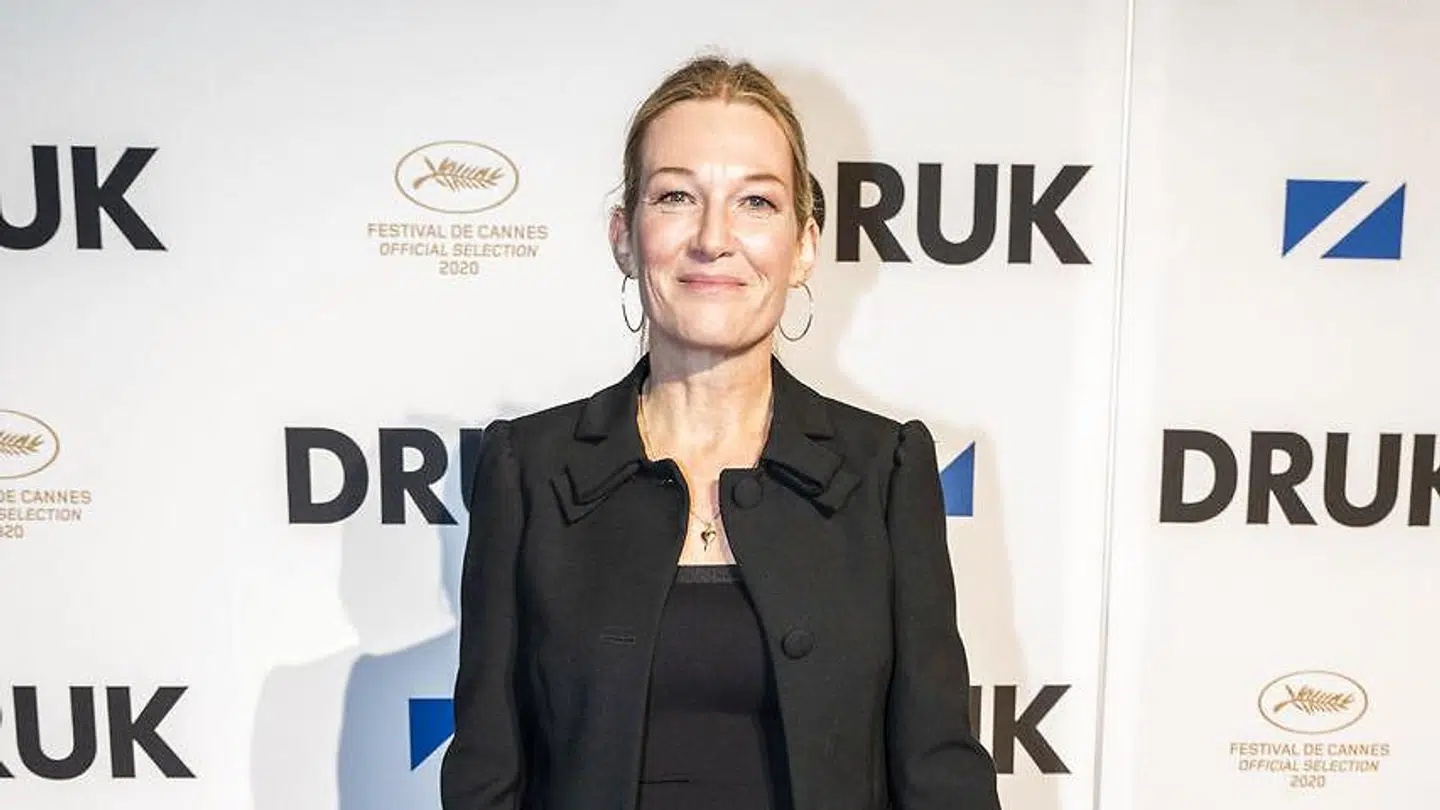 Anne Grethe Bjarup Riis ankommer, da Zentropa og Nordisk Film holder gallapremiere og rød løber på Thomas Vinterbergs drama Druk i Nordisk Film Biografer Imperial, onsdag den 23. september 2020.. (Foto: Ida Marie Odgaard/Ritzau Scanpix)