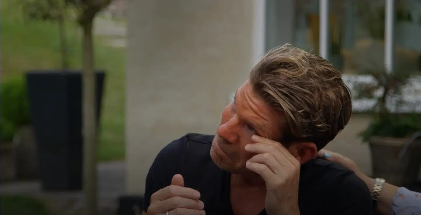 Jesper Nielsen kunne ikke holde tårerne tilbage.