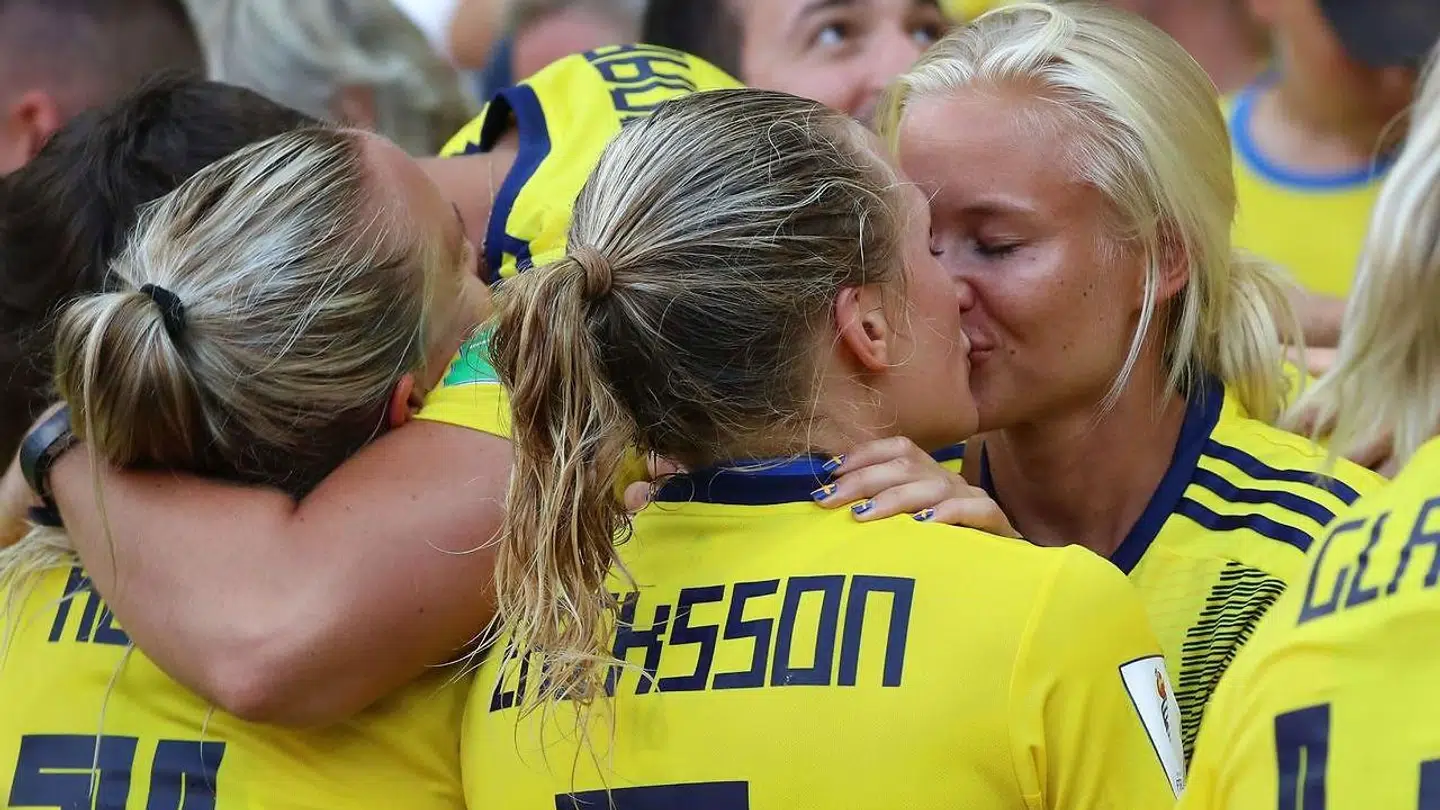 Pernille Harder og Magdalena Eriksson har dannet par i 7 år.