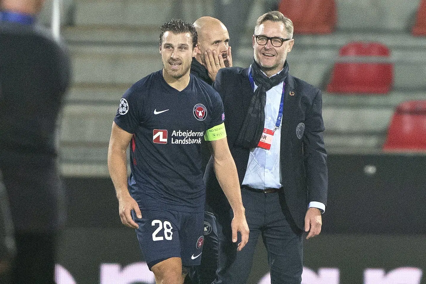 FC Midtjylland er med i bowlen, når der torsdag trækkes lod til Champions League-grupperne. Henning Bagger/Ritzau Scanpix