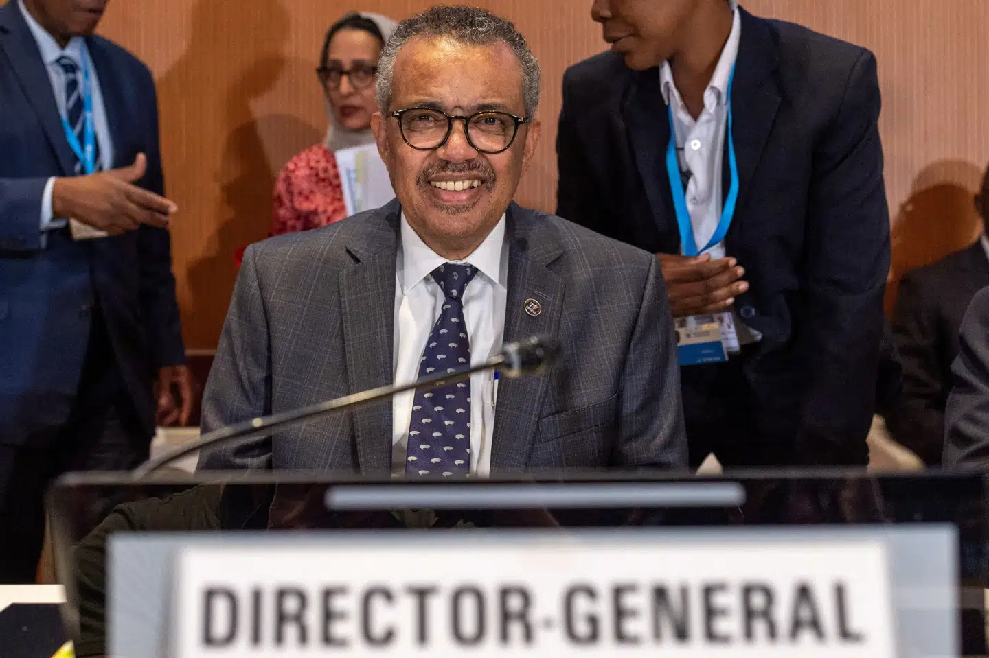 WHO's generaldirektør Tedros Adhanom Ghebreyesus håber på en ny historisk pandemiaftale og et paradigmeskifte i global sundhedssikkerhed. Denis Balibouse/Reuters