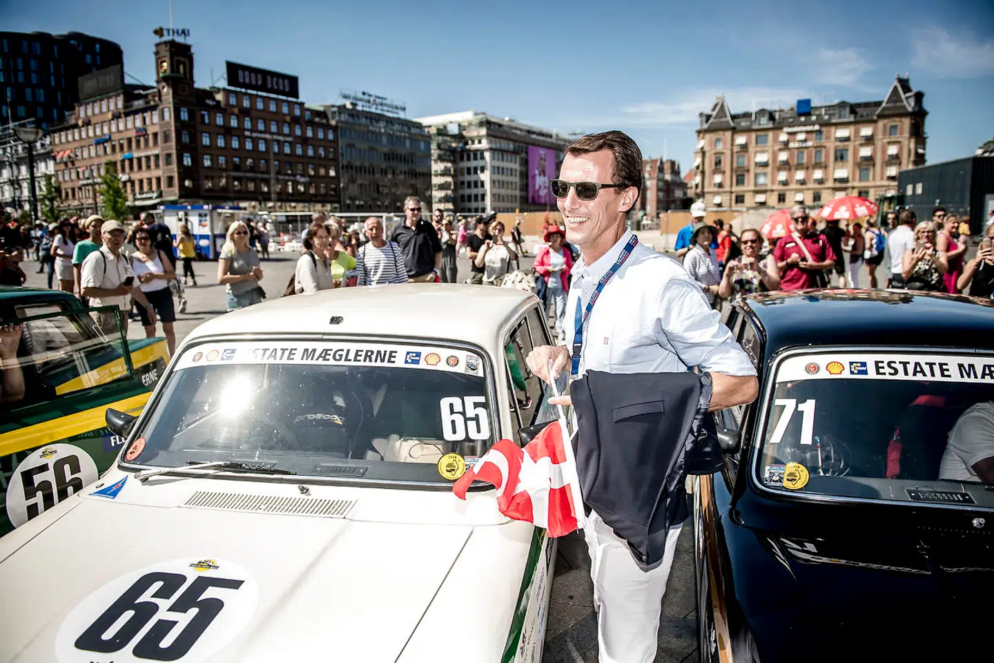 Prins Joachim til Copenhagen Historic Grand Prix i København 2018.