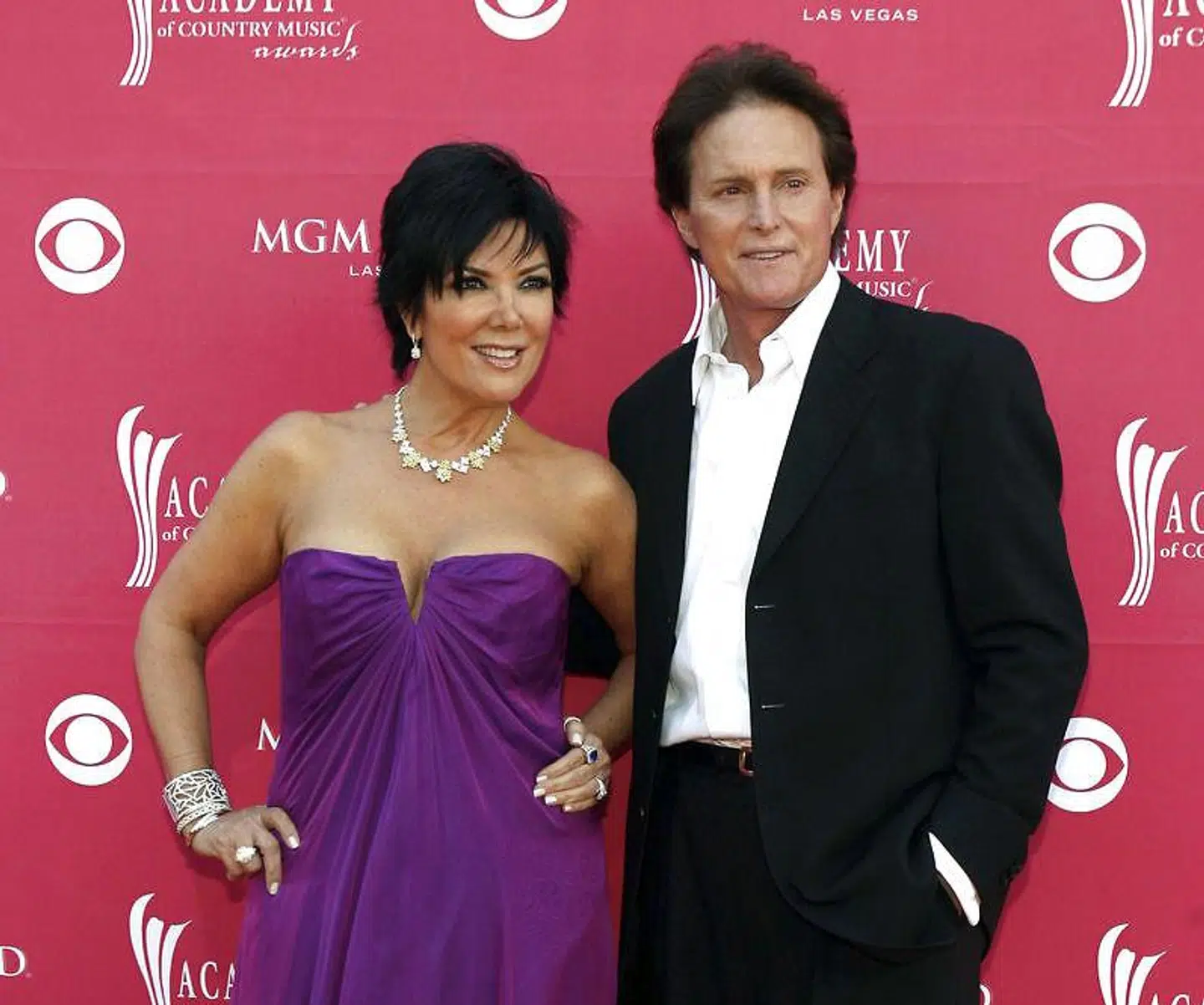 Kris Jenner menes at være hjernen bag familiens selvpromoverende succes. Her ses hun med sin daværende mand, Bruce Jenner, inden han skiftede køn.
