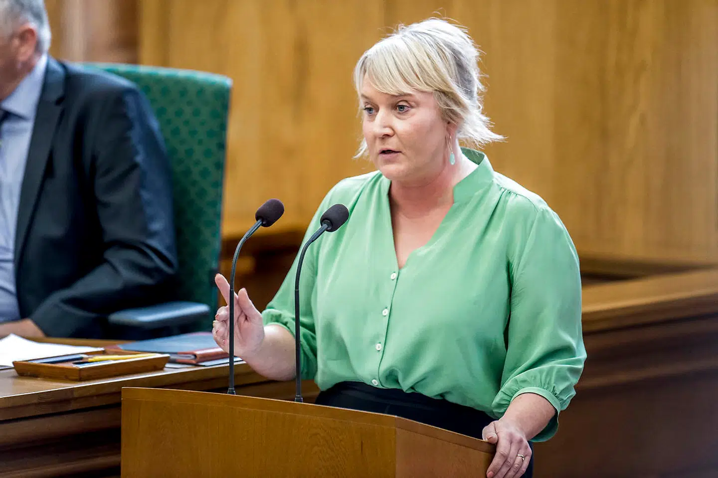 Christina Egelund var tidligere folketingsmedlem for Liberal Alliance. I dag er hun medlem af partiet Fremad.