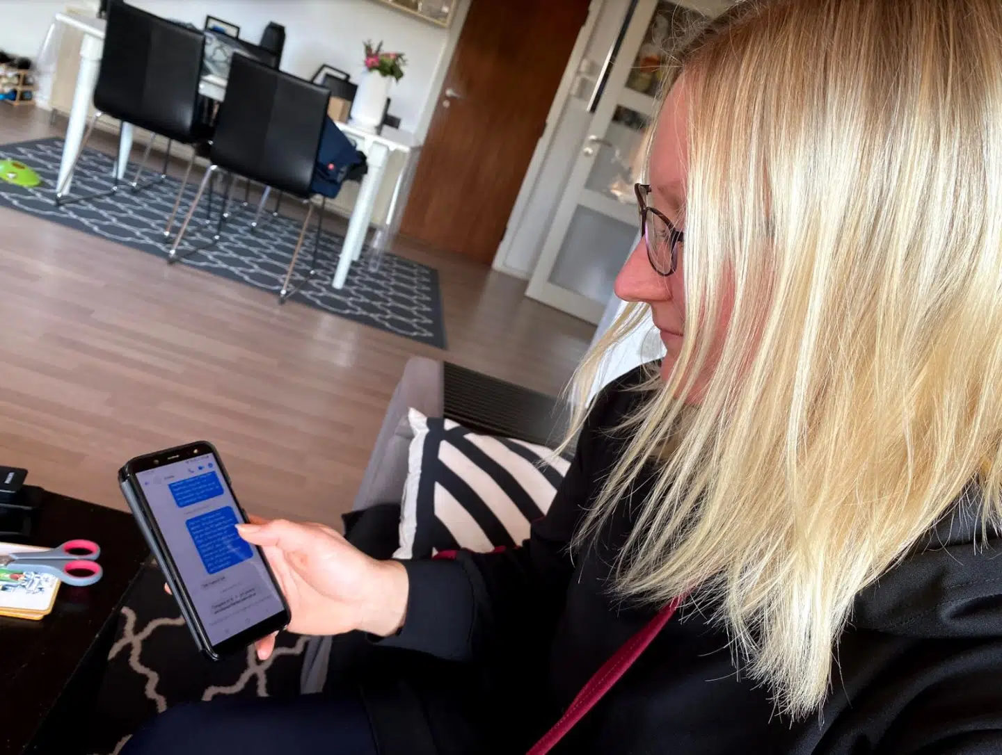 Ina skrev med Louise i godt og vel to måneder for at få sine penge tilbage. Det lykkedes aldrig.