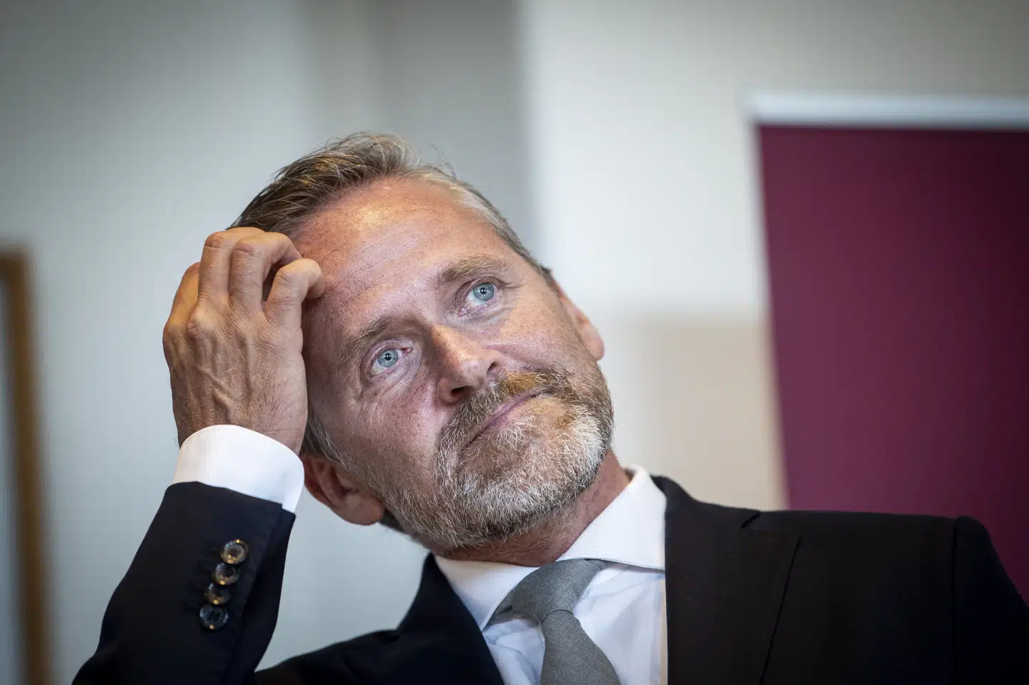 Anders Samuelsen angreb sit eget parti på sin tale på årets landsmøde. Liselotte Sabroe/Ritzau Scanpix