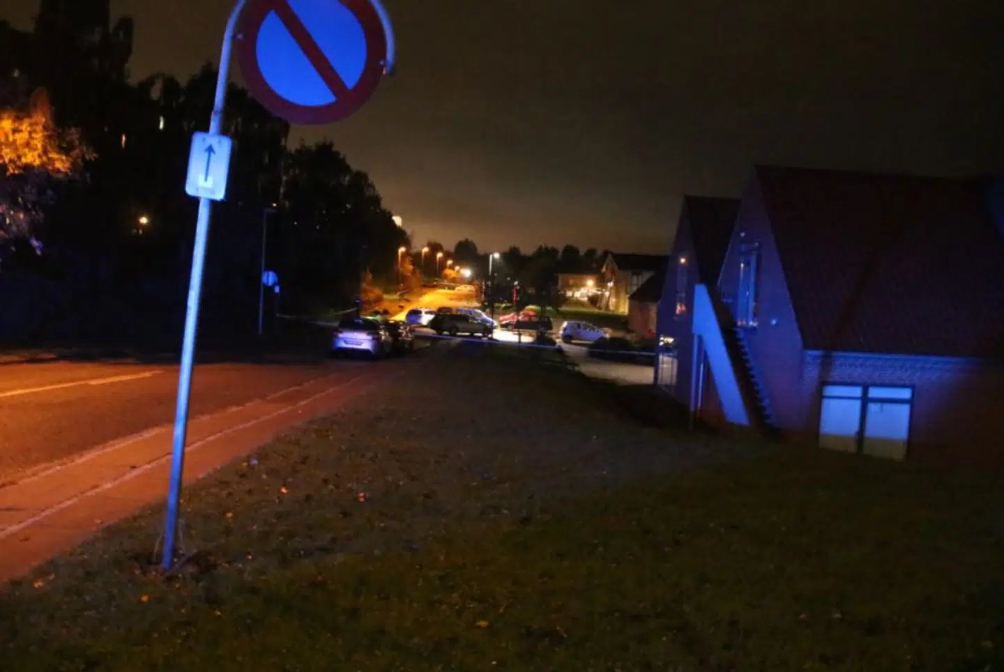 Sådan ser området ud, hvor drabet skete.