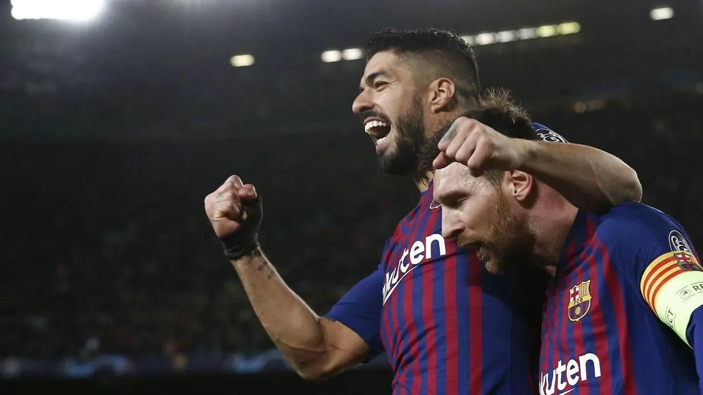 Luis Suarez og Lionel Messi nåede at spille seks sæsoner sammen i Barcelona.