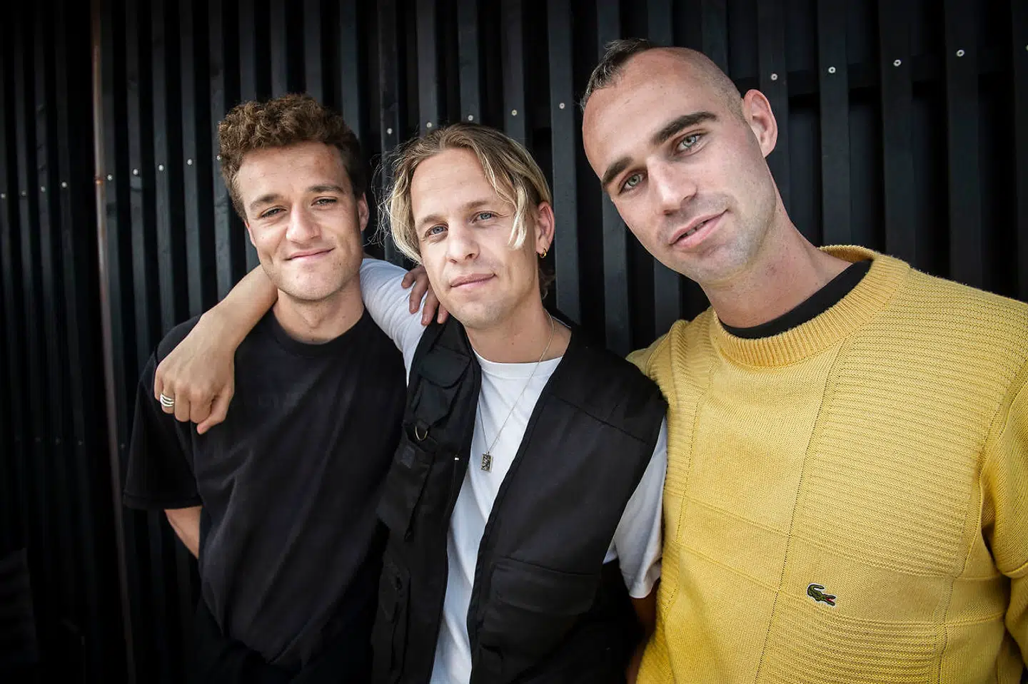 Scarlet Pleasure: Alexander Malone, Emil Goll og Joachim Dencker.