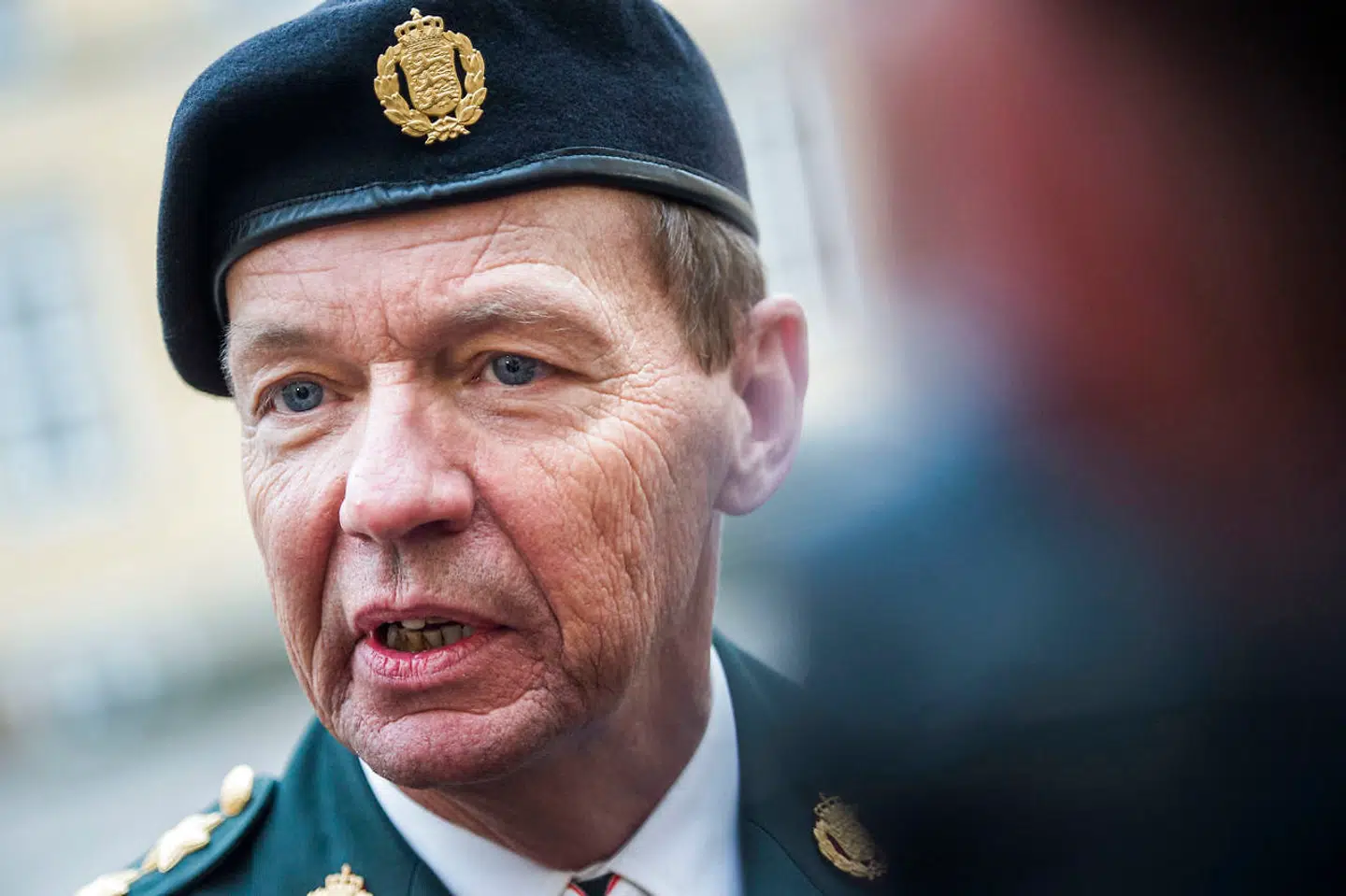 Bjørn Ingemann Bisserup, forsvarschef (Foto: Ólafur Steinar Gestsson/Scanpix 2017)