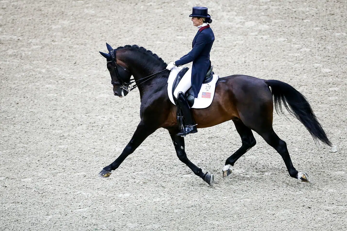 Charlotte Jorst på Kastel's Nintendo ved at stævne i 2016.