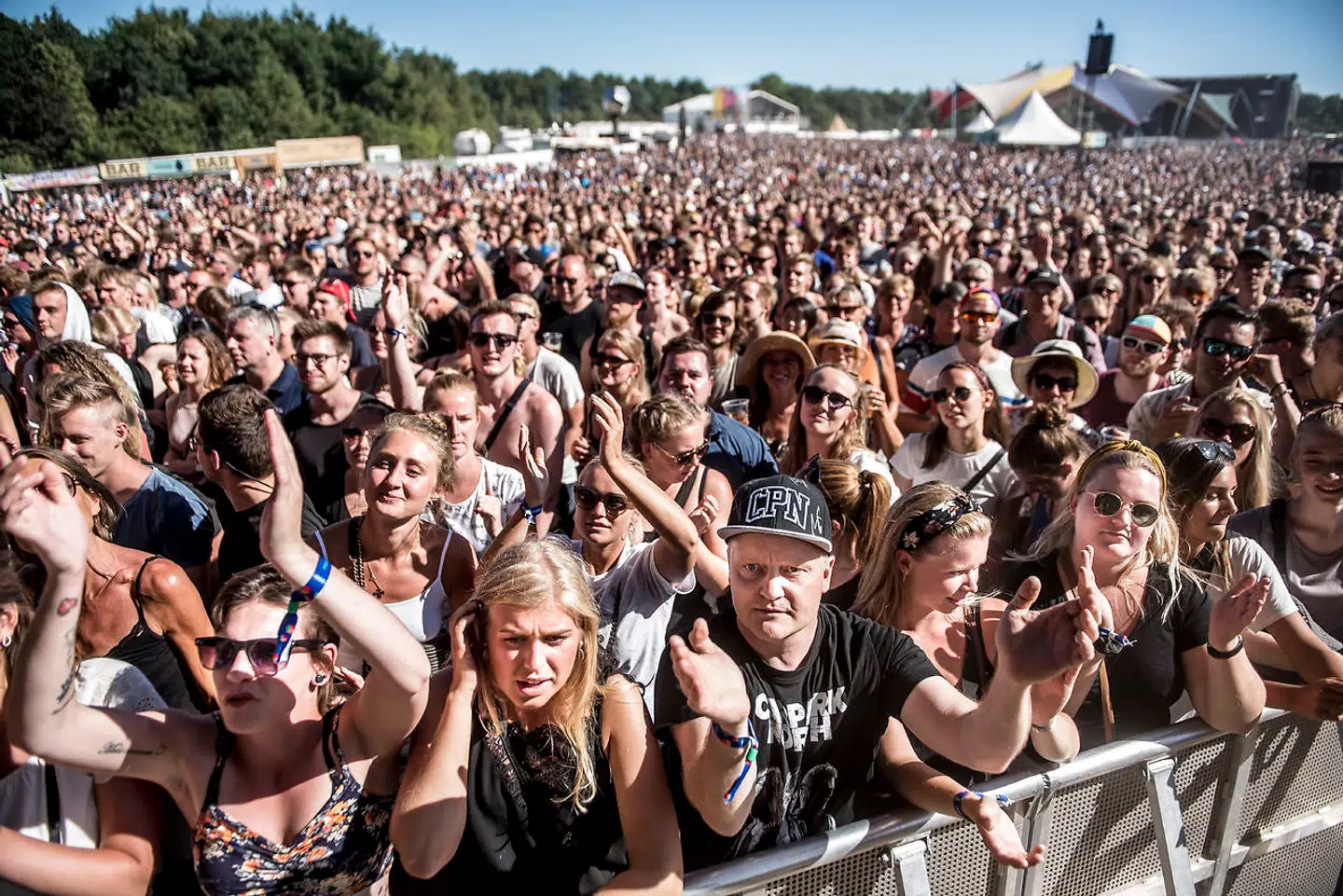 Koncert med Carpak North på Tinderbox Festival i Odense 2018.