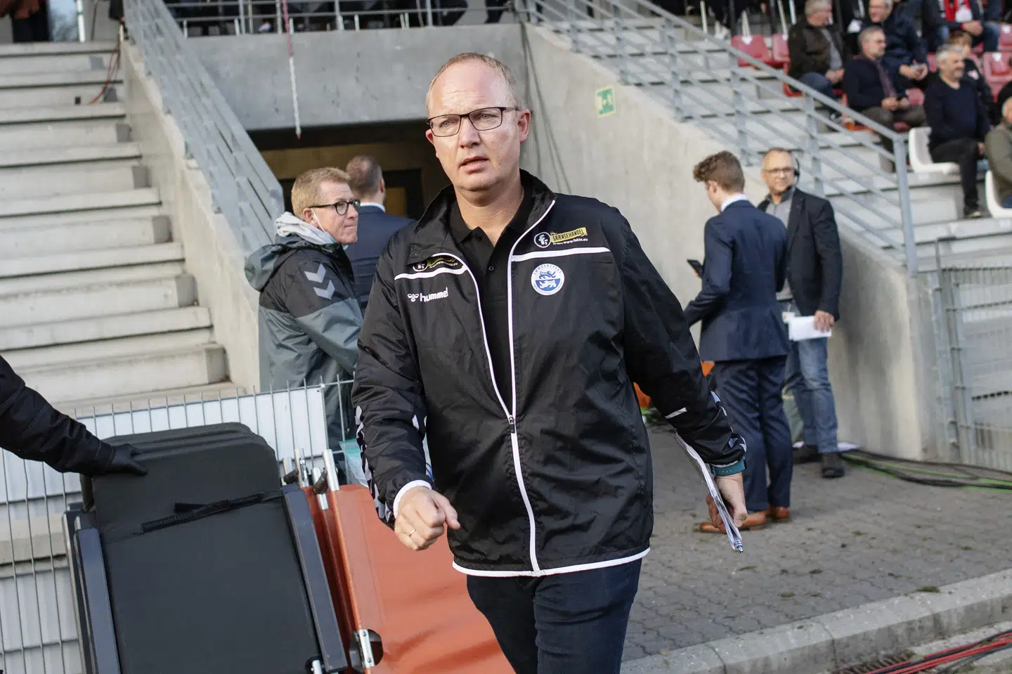 Glen Riddersholm tror på, at Sønderjyske kan rejse sig fra søndagens nederlag, når holdet i næste uge skal kæmpe i Europa. Bo Amstrup/Ritzau Scanpix